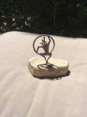 Hoop dancer figurine